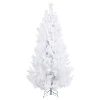 arbol de navidad artificial tradicional base de metal 180 cm blanco talbot