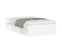 estructura de cama blanca 90x200 cm