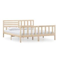 cama matrimonial  cama para adultos  estructura de cama de madera maciza 180x200 cm