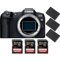 EOS R8 + 3 SanDisk 32GB Extreme PRO UHS-II SDXC 300 MB/s + 3 LP-E17 + PDF MCZ DIRECT '20 TÉCNICAS PA