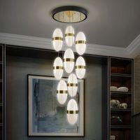 lampara colgante led garden 9x6w
