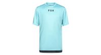 maillot de manga corta fox ranger wordmark azul para hombre