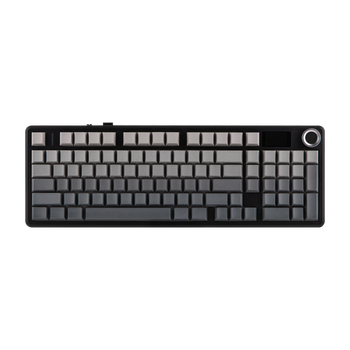 Teclado Mecánico AULA F99 MAX (Versión Sin Marca Compartida) 96% ANSI con Diseño Americano, Cableado/BT/Inalámbrico 2.4Ghz, con Pantalla y Perilla