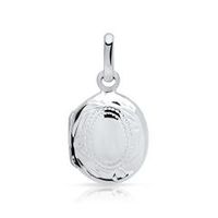 exclusivo medallon con bisagra de plata 925