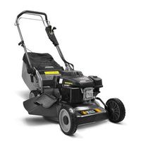 cortacesped profesional gasolina benza bz50sac-pro  motor loncin 196 cc  corte 50 cm  traccion  recogedor 60 l  3 velocidades