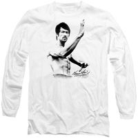 bruce lee camiseta manga larga serenity para hombre