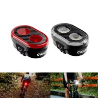 cyclami cy300t 2pcs luces inteligentes de freno sensores delantero y trasero para bicicleta luces impermeables carga tip