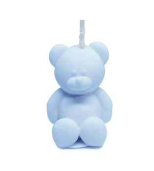 Lote de 6 velas con osito azul claro alt.4