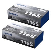 original multipack samsung xpress m2885fw printer toner cartridges 2 pack -mlt-d116s