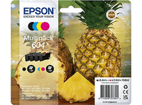 cartucho de tinta - epson 604 ink multipack tamano estandar hasta 350 paginas varios colores