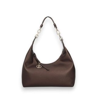 Liu Jo para mujer. AF6027-ES039 Bolso Cross Over T marrón (OSFA), Casual, Poliéster