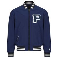 polo ralph lauren cazadora bomber varsity en twill de algodon para hombre