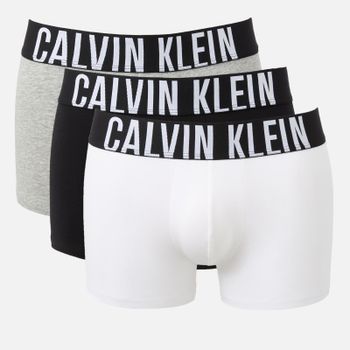 Calvin Klein 3-Pack Intense Power Cotton-Blend Jersey Trunks - L