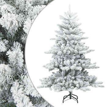 Árbol De Navidad | Decoraciones De Navidad Artificial Plegable Cubierto De Nieve 150 Cm