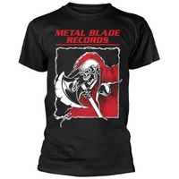 metal blade records camiseta old school reaper para mujer