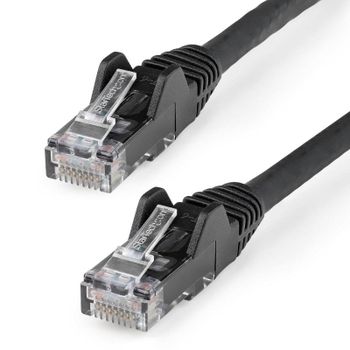 Cable Ethernet StarTech.com Cat6 LSZH Snagless RJ45 7m Negro 10Gb 650MHz PoE