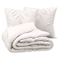 juego de cama inuit dreams coton blanco marfil 240x220cm