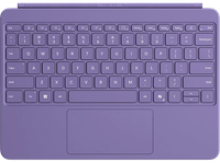 teclado - microsoft surface pro 12 conexion magnetica retroiluminacion violet
