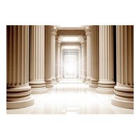 papel pintado 3d - in the ancient pantheon 200x140 cm