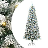 arbol de navidad artificial con ramas articuladas 240 cm pvc
