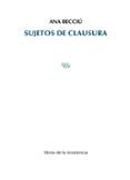sujetos de clausura