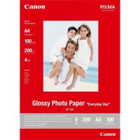 papel fotografico canon brillo a4 200 gm 100 hojas