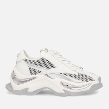 Steve Madden Zoomz Mesh and Faux Leather-Blend Trainers - UK 7