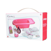 reig - set de bano 7 piezas para munecas re51205