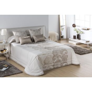 Colcha Bouti Modelo Daniella Jvr 270x270 Para Cama 180 Cm.