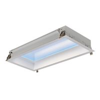 plafon de techo empotrable led blue sky 35w
