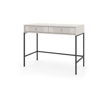 La consola iseo tiene un estilo moderno. mide 79x104x50 cm e incluye 2 cajones.