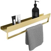 estante de bano rea sf01-600-bg brush gold