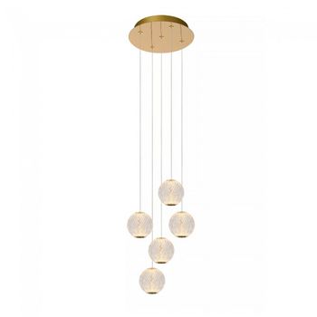 Lámpara colgante led cintra (5x4.7w)