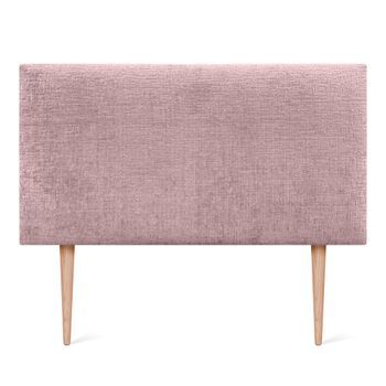Dhome Cabecero De Lana Natural 90x105cm Con Patas Camas 80/90 - Salmón
