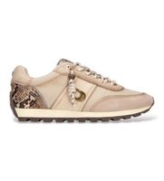 carmela para mujer 16423702-beige zapatillas de piel 164237 beige 37 3 a 5cm cordones casual