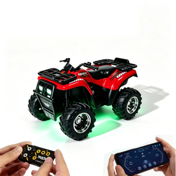 TRASPED HG4-557 RTR 1/64 2.4G RWD Mini Alloy RC Car Soporte App Control Remoto Motocicleta Playa Vehículos Todo Terreno
