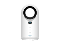 calefactor - cecotec ready warm 8200 bladeless 1500 w mando a distancia tactil pantalla led 3 modos oscilacion y sistema de seguridad blanco