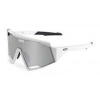 kask koo gafas spectro blancas - lente gris