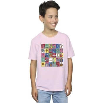 Dessins Animés Tops y Camisetas Grid Squares para niño
