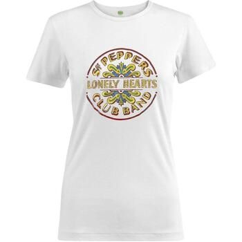 The Beatles Camiseta manga larga Sgt Pepper para mujer