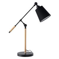 dudeco lampara de mesa lizar negro