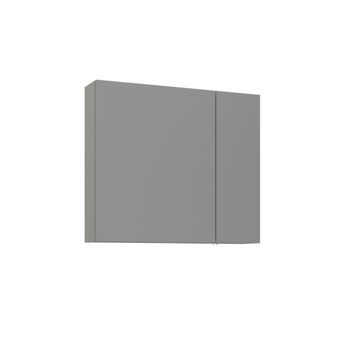 Mueble De Baño Con Espejo  - 75 X 16 X 66 Cm - Cachemira Mate