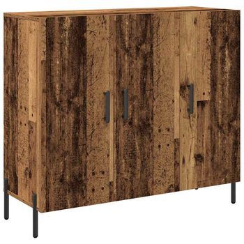 Aparador Madera Vieja 90 X 34 X 80 Cm Madera De Ingeniería Vidaxl