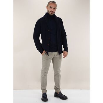Jeordie's Jersey 50541 SCIALLATO INGLESE-407 BLU NAVY MELANGE para hombre