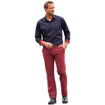 Atlas For Men Pantalón chino AF4150 para hombre