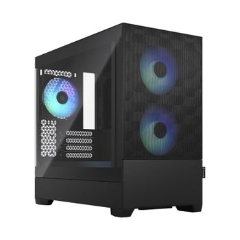 Torre Fractal Design Pop Mini Air Negro micro ATX/Mini-ITX Vidrio templado