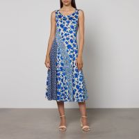 weekend max mara cubano cotton-jersey dress - s