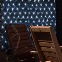 105 bright white solar led net light