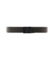 ax armani exchange para hombre xm002659af22849mc038 cinturon reversible con logo negro osfa casual piel