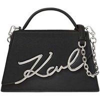 karl lagerfeld bandolera bolso bandolera essentials negro niquel para mujer